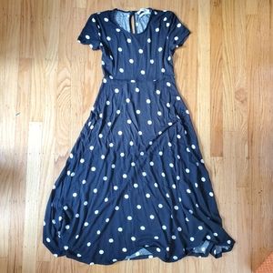 Urban Outfitters Darby Midi Dress XS
